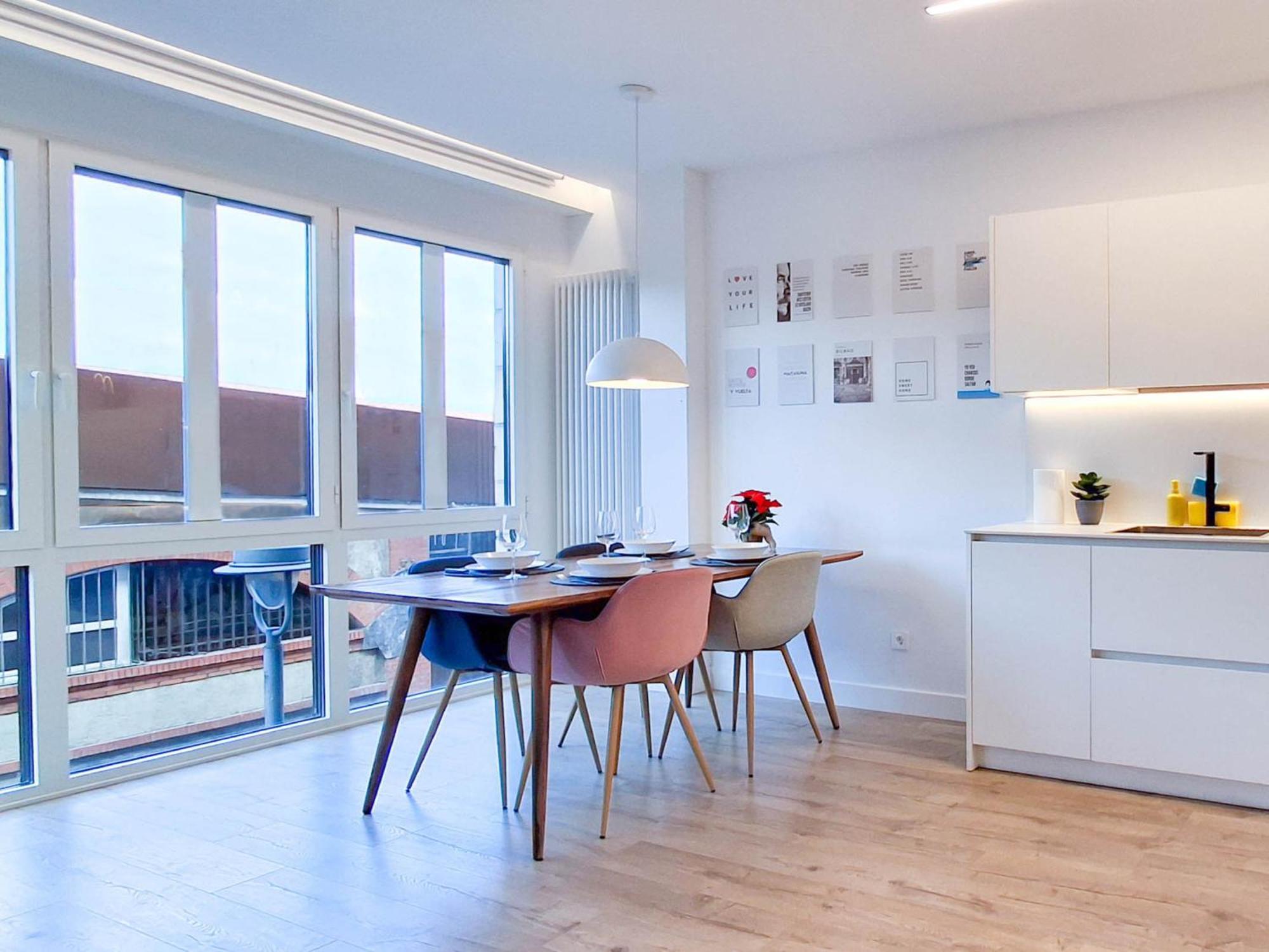 Akura Apartment, Con Aire Acondicionado Bilbao Luaran gambar